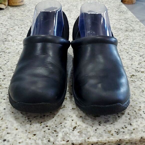 Dansko black leather mules, size 38 - Picture 3 of 9